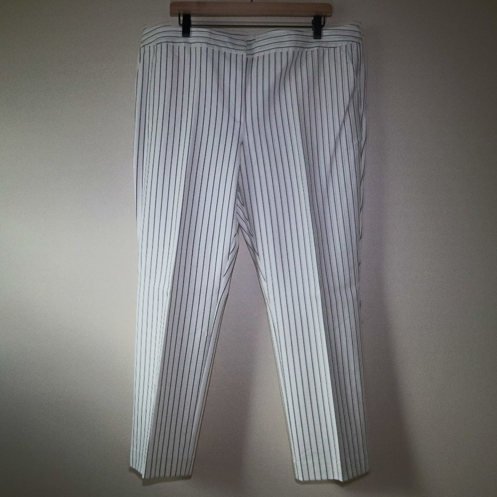 Ann Taylor Factory stripe down pant size 16